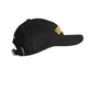 VERSACE- Black Embroidered Cap, Size 59