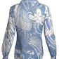 EMILIO PUCCI-1960s Printed Cotton Batiste Blouse, Size 4