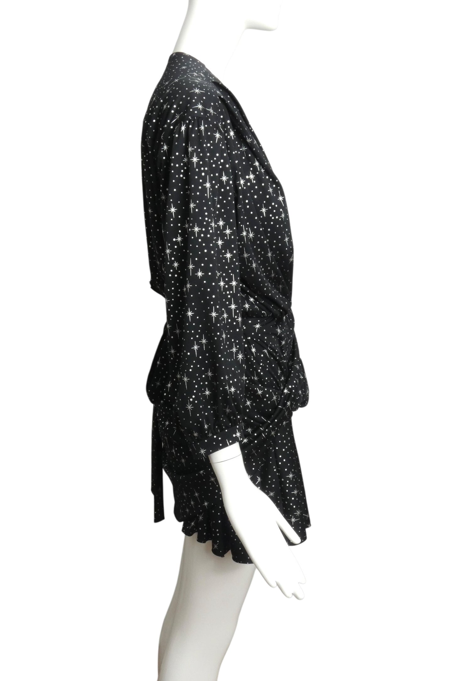 BALENCIAGA- 2017 Star Print Knit Dress, Size 4