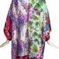 DOLCE & GABBANA- Oversized Floral Silk S/S Blouse, Size 8