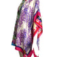 DOLCE & GABBANA- Oversized Floral Silk S/S Blouse, Size 8