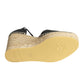 GUCCI- NIB Black Charlotte Wedge Espadrilles, Size 40.5