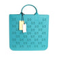GUCCI- NWT Kid's Turquoise Rubber "GG" Tote