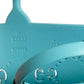 GUCCI- NWT Kid's Turquoise Rubber "GG" Tote