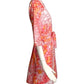 LILY PULITZER- 1970s Floral Print Cotton Dress, Size 4