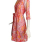 LILY PULITZER- 1970s Floral Print Cotton Dress, Size 4
