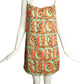 FIORUCCI- Multi Color Rayon Slip Dress, Size Large
