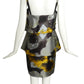 CHEAP & CHIC MOSCHINO- Printed Silk Tiered Dress, Size 10