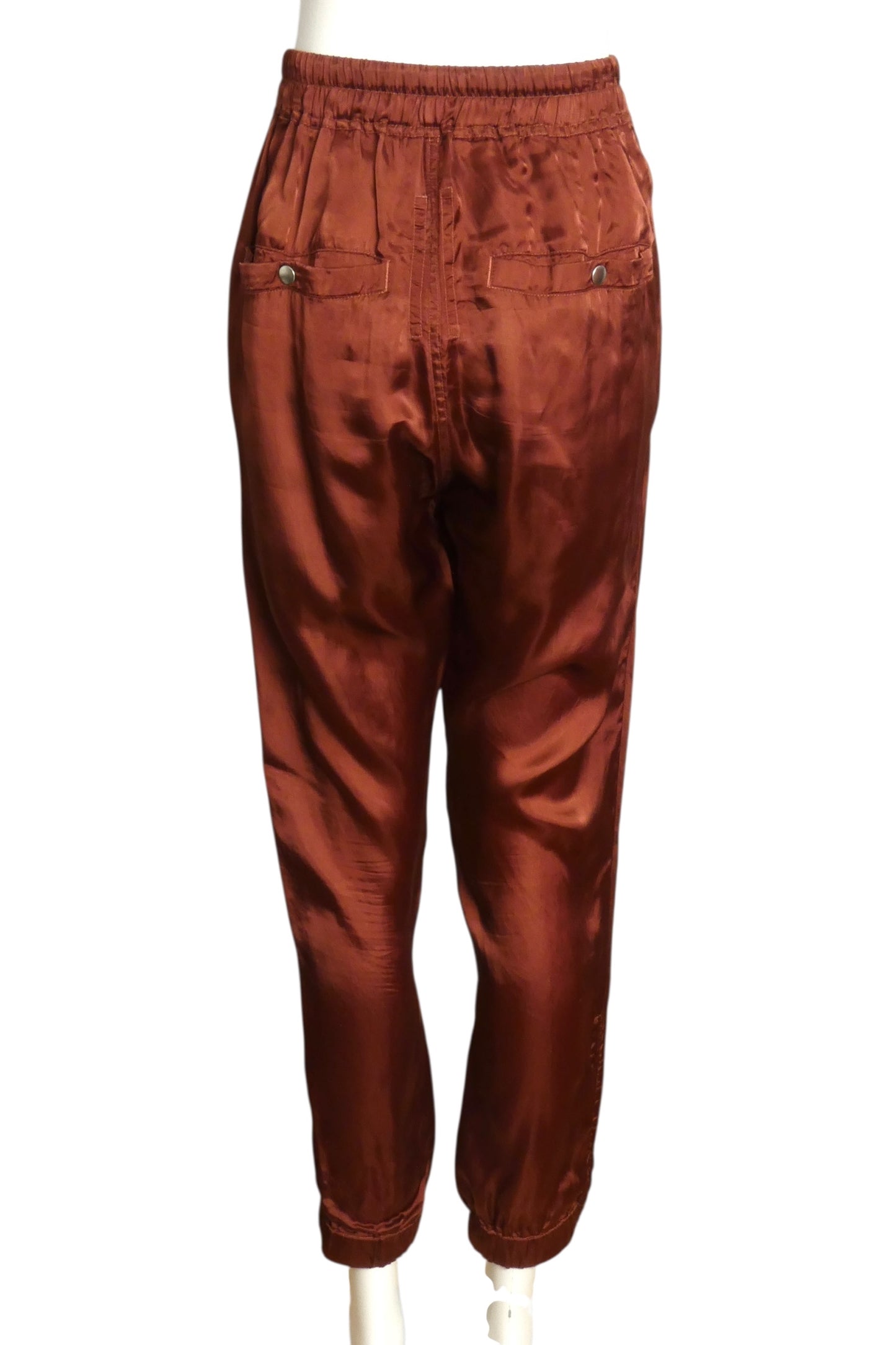 RICK OWENS- 2019 Satin Joggers, Size 4