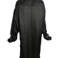 RICK OWENS- 2019 Black Satin "Legaspi" Shirt, Size 2