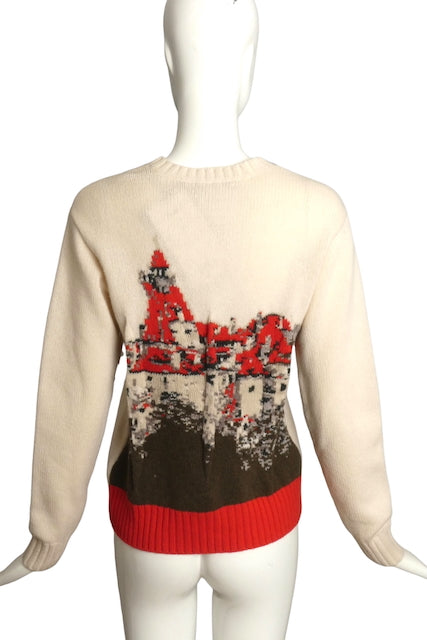 UNDERCOVER- NWT Applique Sweater, Size Small