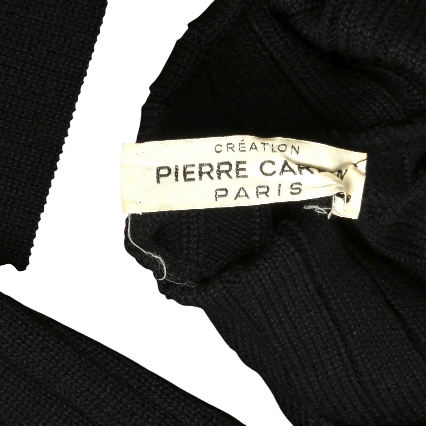 PIERRE CARDIN- 1970s Multi Color Wool Knit Maxi Dress, Size 6