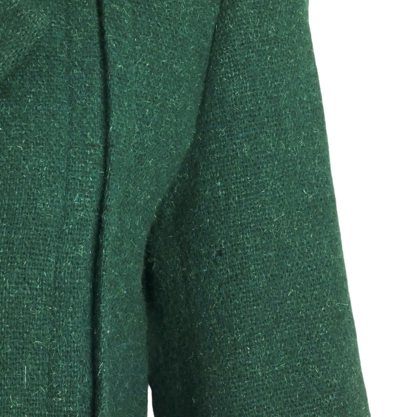 CHRISTIAN DIOR- 1950s Belted Green Wool Tweed Suit, Size 4