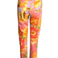SALVATORE FERRAGAMO- 1990s Floral Print Twill Pants, Size 6