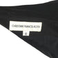CHRISTIAN FRANCIS ROTH- 1992 Black Linen Halter Dress, Size 4