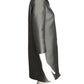 PRADA- 2010 Gray Satin Evening Coat, Size 4