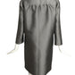 PRADA- 2010 Gray Satin Evening Coat, Size 4