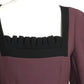 PRADA- 2001  Wool Empire Dress, Size 6