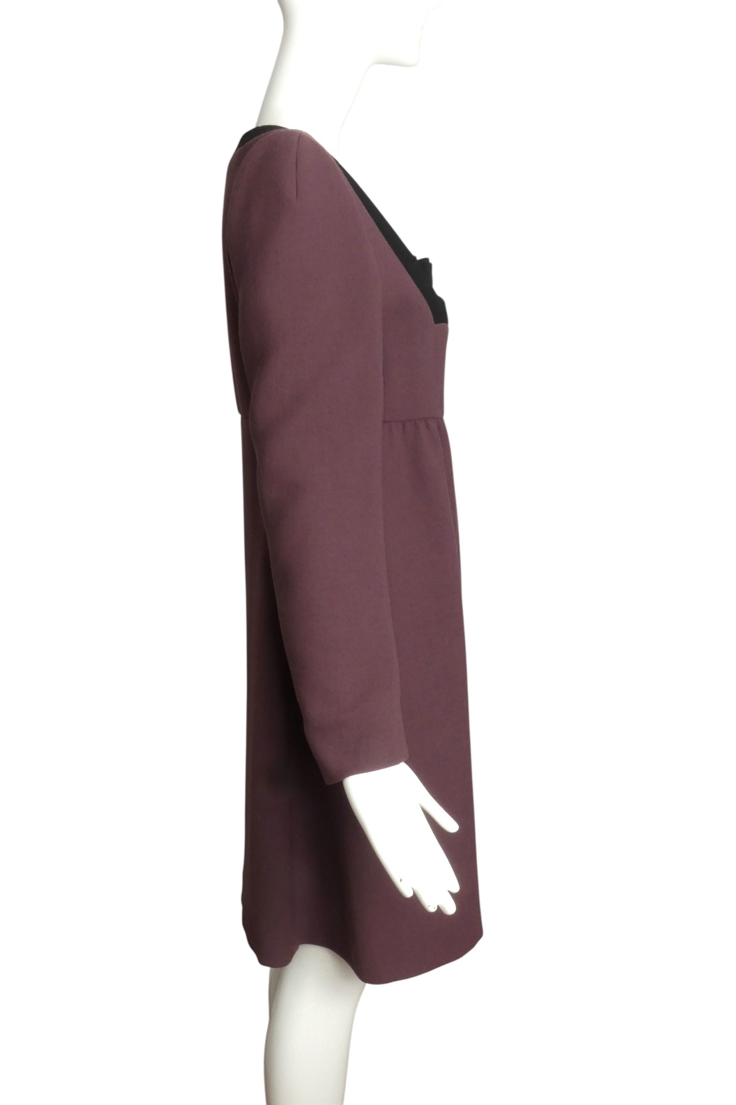PRADA- 2001  Wool Empire Dress, Size 6