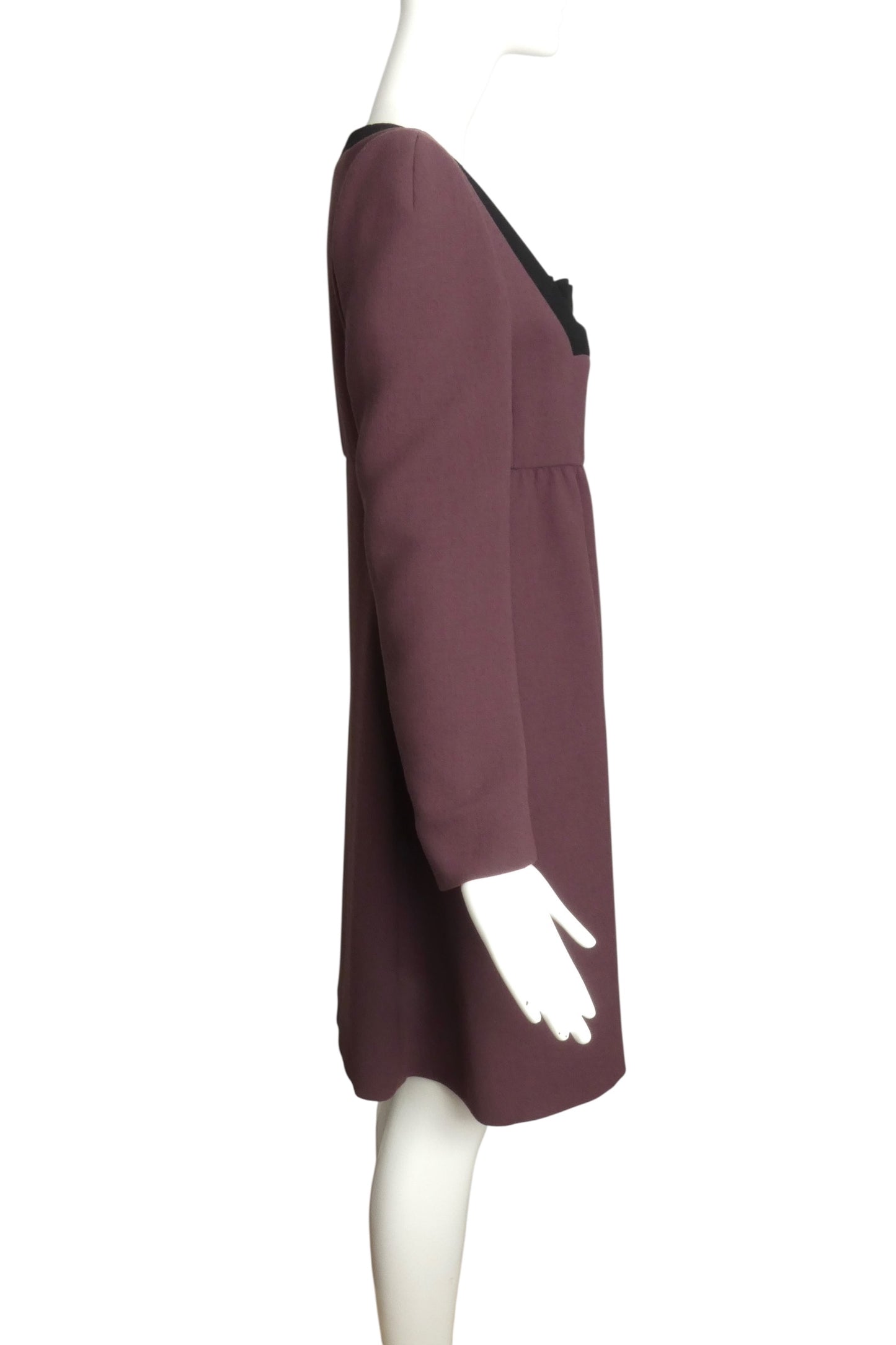 PRADA- 2001  Wool Empire Dress, Size 6