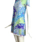 EMILIO PUCCI- 1960s Blue Printed Nylon Nightie, Size 2