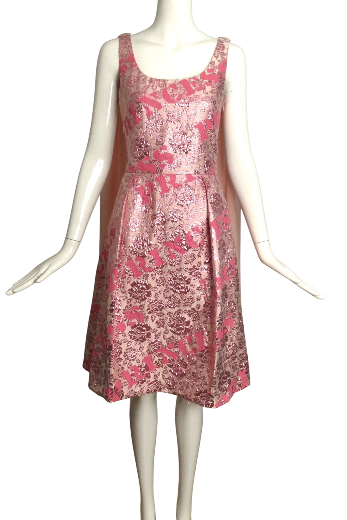 MOSCHINO COUTURE- NWT 2020 Floral Brocade Princess Dress, Size 6