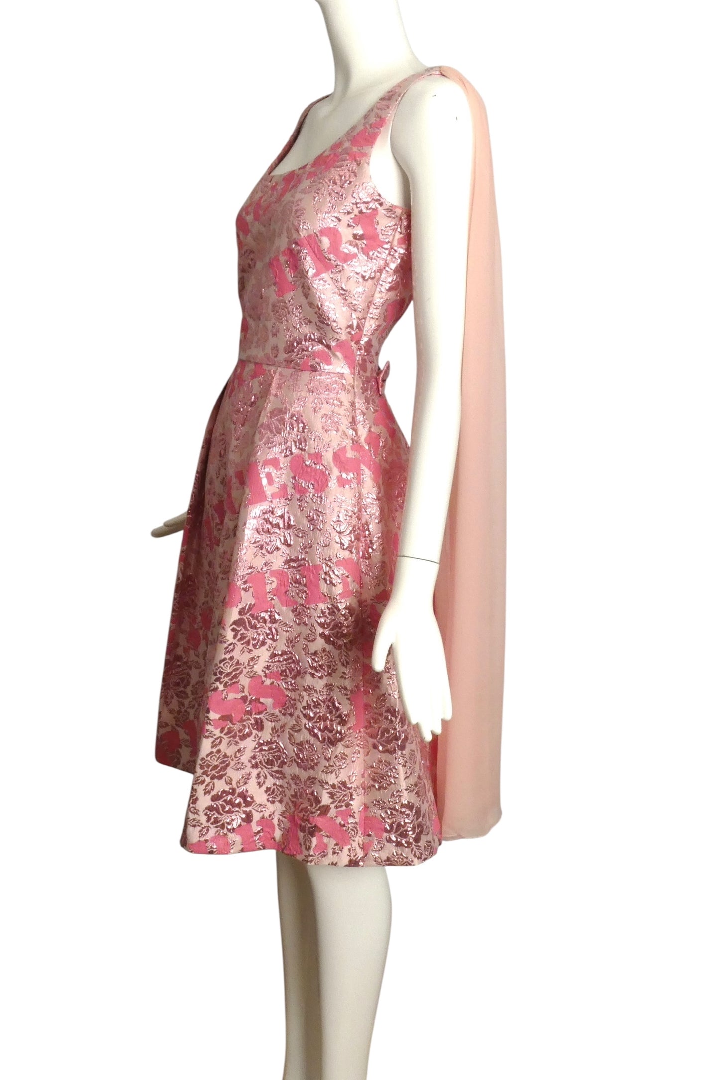 MOSCHINO COUTURE- NWT 2020 Floral Brocade Princess Dress, Size 6