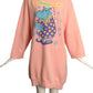 MOSCHINO COUTURE- NWT 2020 "You Hippotize Me" Sweatshirt Dress, Size 4