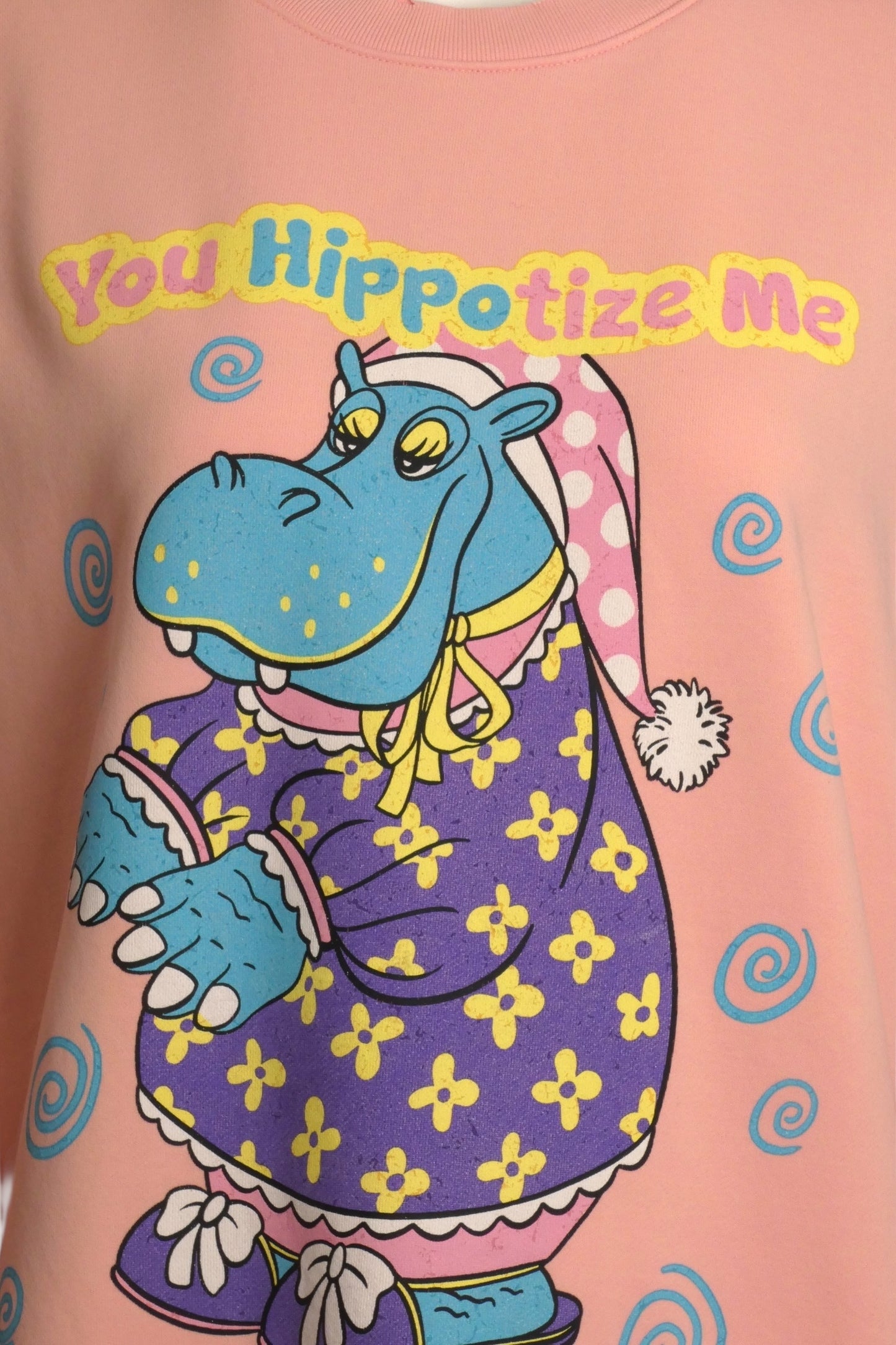 MOSCHINO COUTURE- NWT 2020 "You Hippotize Me" Sweatshirt Dress, Size 4