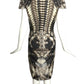 ALEXANDER MCQUEEN- 2009 Printed Silk Blend Dress, Size 8
