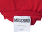 MOSCHINO COUTURE- 2019 Red Embroidered T-Shirt Dress, Size 8