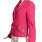 MOSCHINO JEANS- Pink Wool Blazer, Size 8