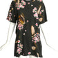 MOSCHINO COUTURE-2016 Graphic Print "Burn" T-Shirt Dress, Size 4