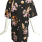 MOSCHINO COUTURE-2016 Graphic Print "Burn" T-Shirt Dress, Size 4