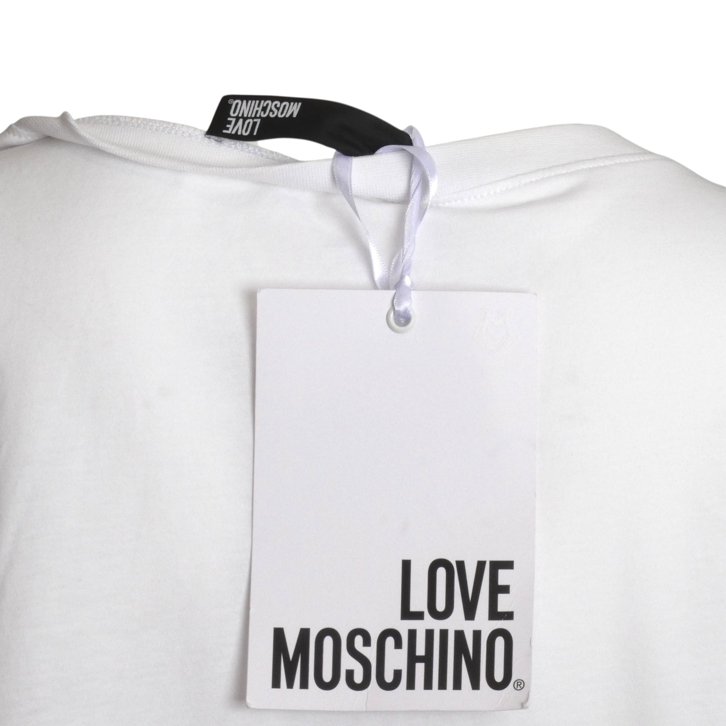 LOVE MOSCHINO- NWT Graphic Print "LOVE" T-Shirt, Size 6