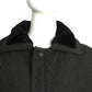 VERSUS VERSACE- 1990s Black Quilted Coat, Size 12