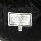 VERSUS VERSACE- 1990s Black Quilted Coat, Size 12