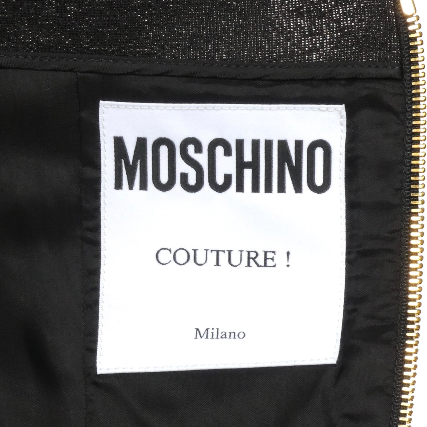 MOSCHINO COUTURE- NWT 2018 Sequin Bustier Bodice, Size 8