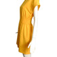 ICEBERG- 2021 Yellow Knit Shift Dress, Size 4