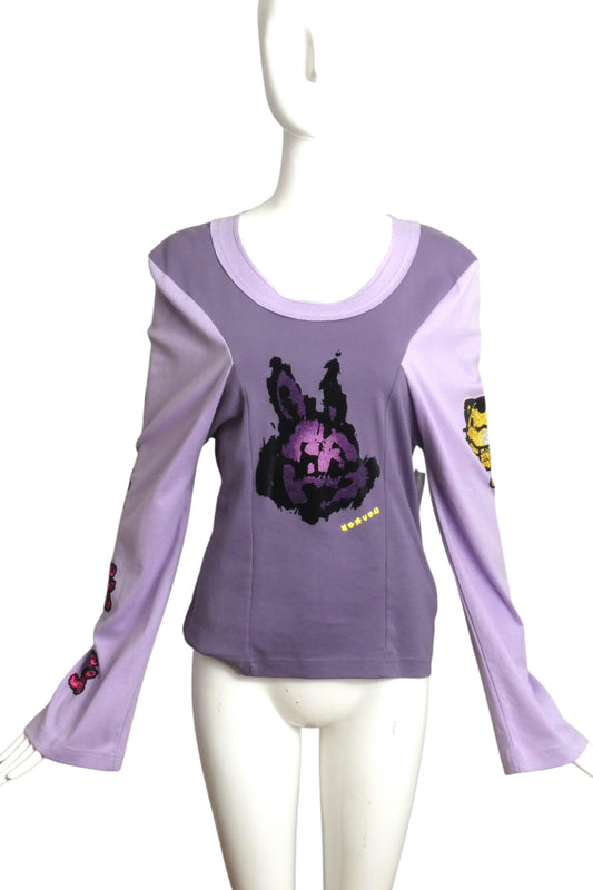 HEAVEN BY MARC JACOBS- NWT 2023 Graphic Print L/S T-Shirt, Size 3