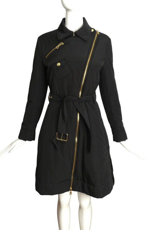 CHEAP & CHIC MOSCHINO- NWT Black Puffer Coat, Size 8