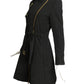 CHEAP & CHIC MOSCHINO- NWT Black Puffer Coat, Size 8