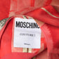 MOSCHINO COUTURE- 2021 Red/Pink Inside Out Print Dress, Size 4