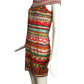 MOSCHINO JEANS- 1990s Printed Cotton Knit Dress, Size 12