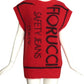 FIORUCCI- NWT 2023 Red Print Sweater Vest, Size Medium