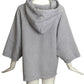 MOSCHINO COUTURE- NWT 2020 Distressed Sweatshirt Hoodie, Size 4