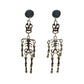 MOSCHINO- NWT 2020 Silver Skeleton Earrings