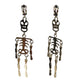 MOSCHINO- NWT 2020 Silver Skeleton Earrings