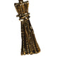 MOSCHINO- NWT 2020 Gold Broomstick Earrings