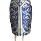 TEMPERLEY- NWT 2014 Multi Color Brocade Pencil Skirt, Size 2
